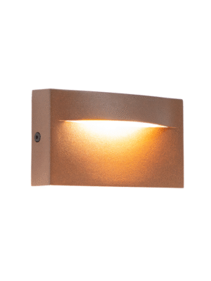ARANDELA FRESTA MARROM L13.7CM C4CM A7.5CM 1XLED 5W 2700K 127V