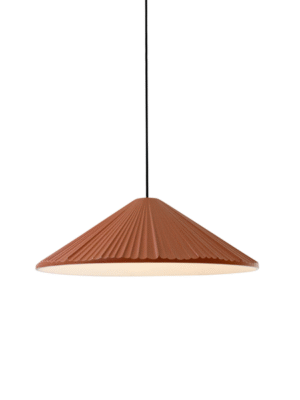 PENDENTE FUJI TERRACOTA D42CM A13.4CM 1XLED 7W 3000K