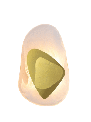 ARANDELA MUHAR LEITOSO E DOURADO L5.3CM C20CM A31CM 1XLED 5W 2700K