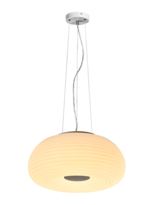 PENDENTE PILLOW BRANCO D45CM A20CM 1XLED 40W 3000K