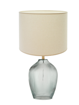 ABAJUR (BASE) WIRO AZUL E DOURADO D25CM A60CM 1XE27  MAX 40W 3000K
