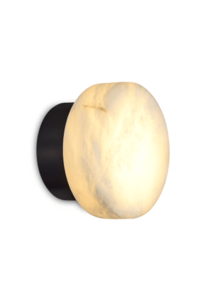 ARANDELA BAST NATURAL E PRETO D14CM A9CM 1XG9 MAX 5W