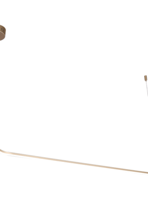 PENDENTE COLCHETE DOURADO L4CM C120CM A16CM 1XLED 20W 3000K