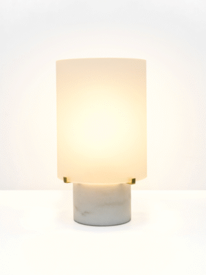 ABAJUR LATTE BRANCO / OPALINO (D)20CM (A)43CM 1XE27 BULBO MAX 40W IP20