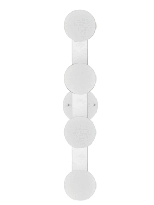 ARANDELA RIBALTA BRANCO L11CM C66CM A6CM 4XLED 5W 3000K