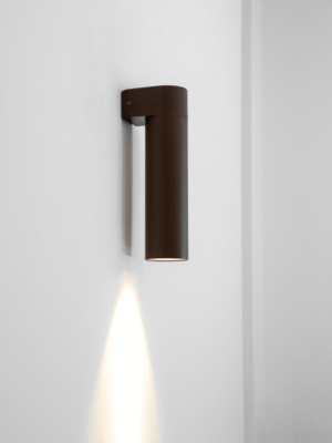 ARANDELA SARRACENA MARROM L5CM C7CM A20CM 1XLED 5W 2700K