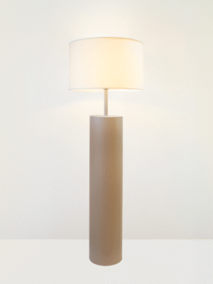 COLUNA (BASE) SPALTE CINZA D22CM A150CM 1XE27  MAX 40W