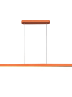 PENDENTE ANDEGARI MARROM L5CM C120CM A5CM 1XLED 24W 3000K