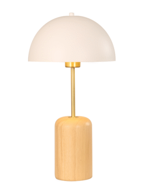 ABAJUR BANFI AREIA E NATURAL D25CM A47.5CM 1XE27  MAX 40W