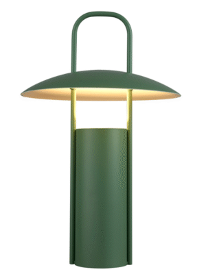 ABAJUR BOITO VERDE D25CM A40CM 1XGU10  MAX 5W
