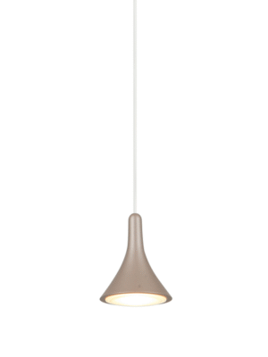 PENDENTE SABATA DOURADO D7.8CM A10CM 1XLED 5W 3000K