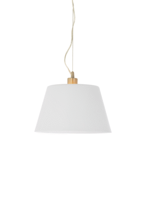 PENDENTE SOFFIO OPALINO / NIQUELADO (D)33CM (A)24,5CM 1XE27 BULBO MAX 40W IP20