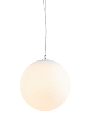 PENDENTE TIVOLI BRANCO D30CM A33CM 1XE27 MAX 60W