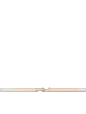 PENDENTE RASTRO CONHAQUE E CROMADO L7CM C120CM A7CM 1XLED 24,5W 2700K